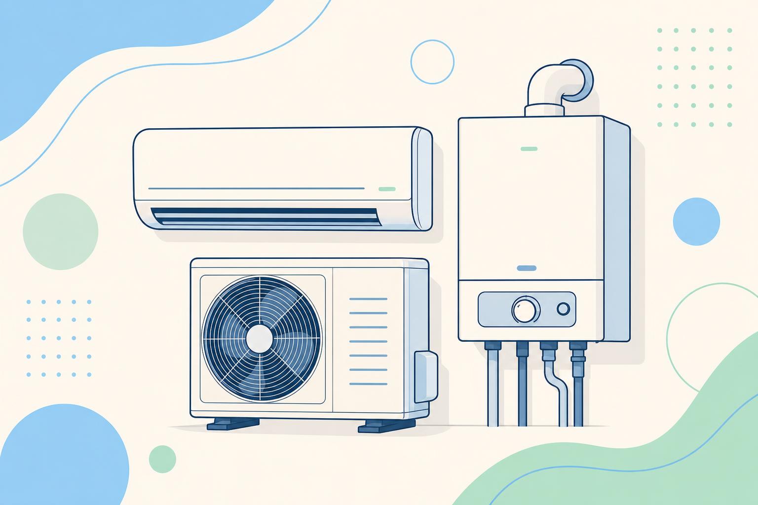 Heating & Cooling repair illustration