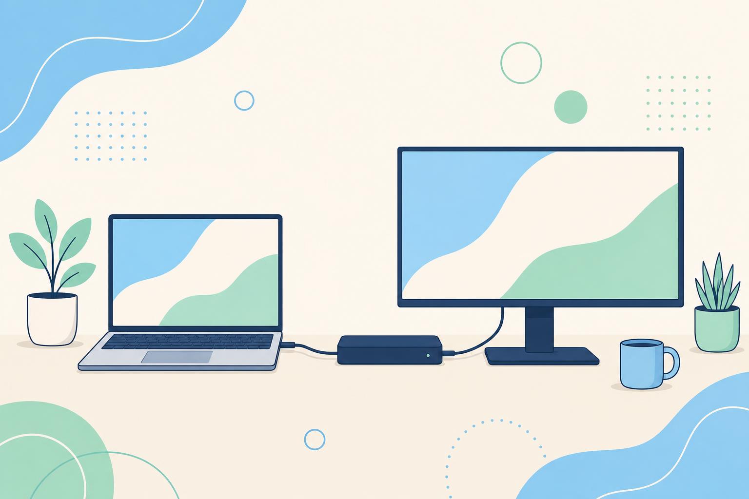 Office & Computer repair illustration